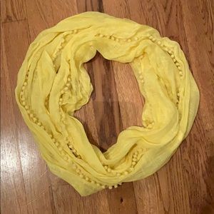 Infinity Yellow Jcrew Scarf